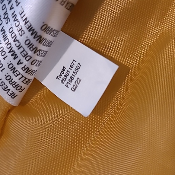 Universal Thread Mustard Yellow Cotton Quilted Lightweight Corduroy Jacket L - Picture 12 of 15